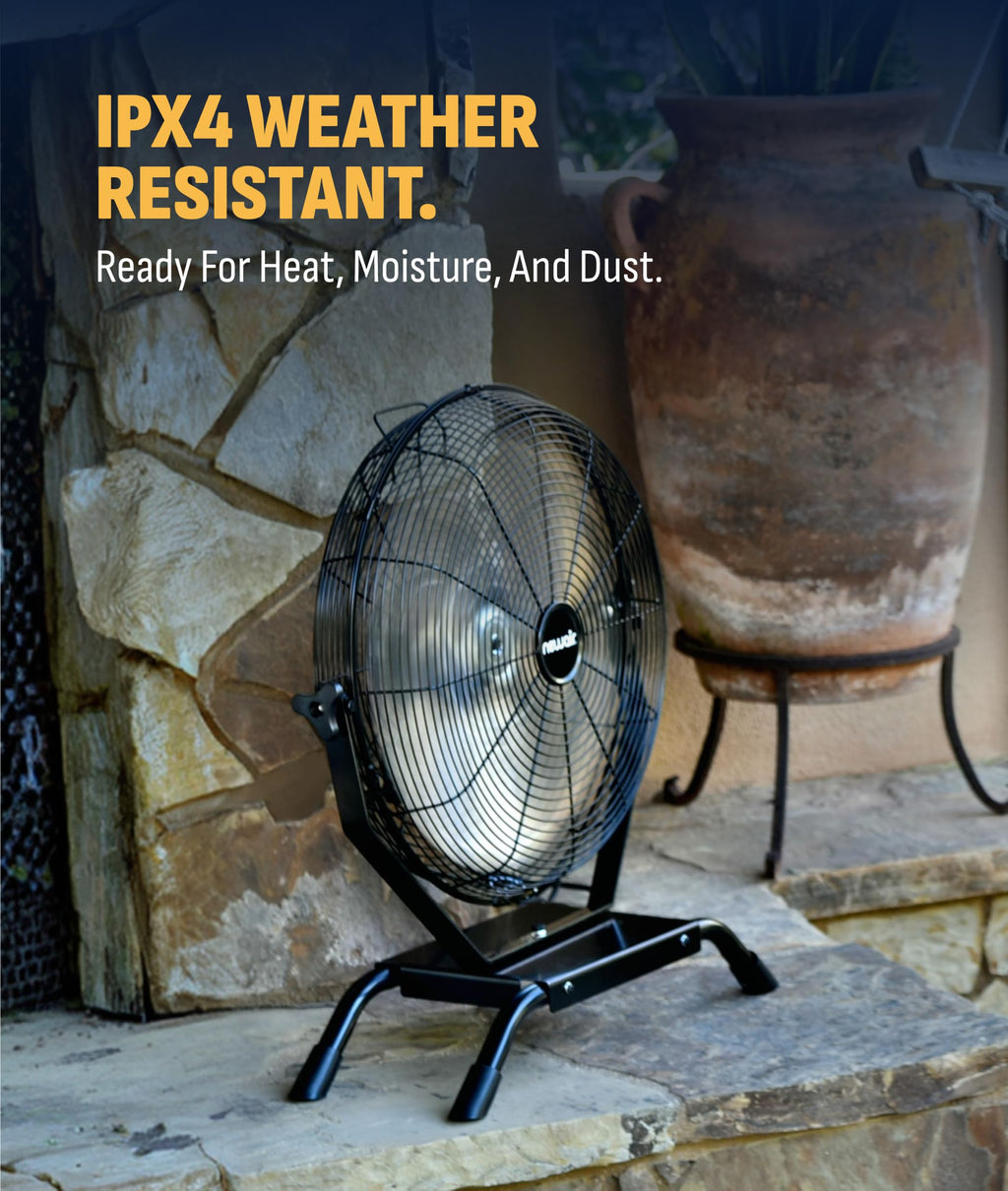 20" Outdoor Wall Mount Fan X2728