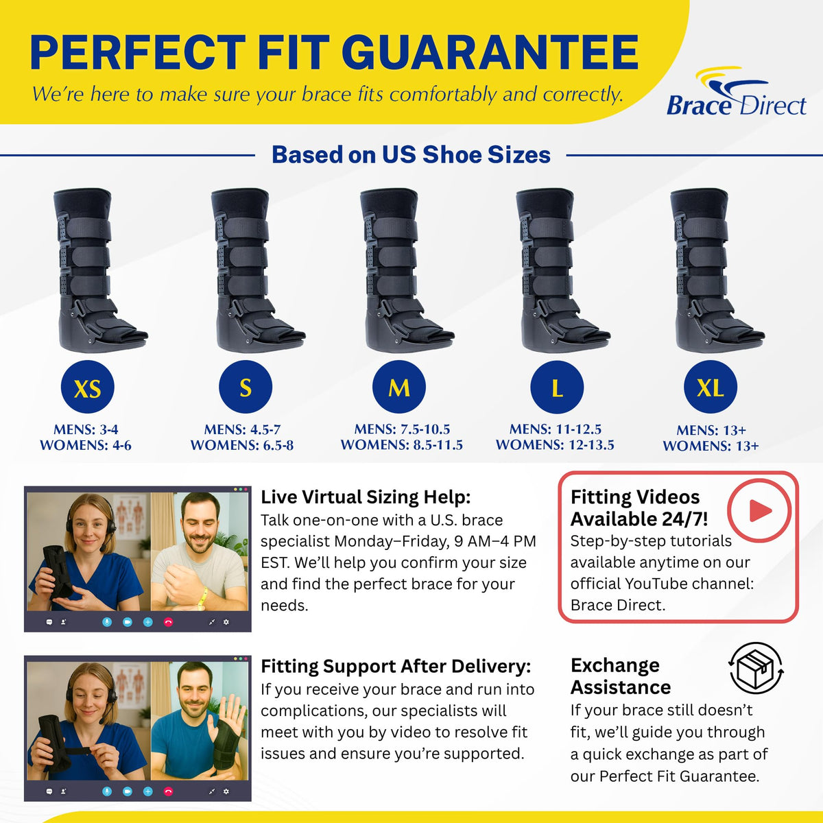 Tall CAM Walking Boot Q4601