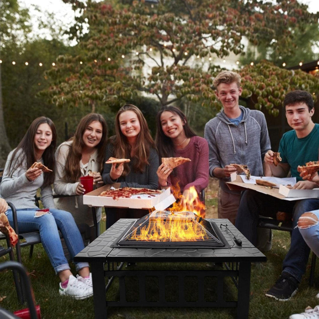 32 inch Wood Burning Outdoor Fire Pit Q582045