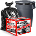 44 Gallon Heavy Duty Contractor Trash Bags, 100 Ct, Black, 1.2 Mil Q589573