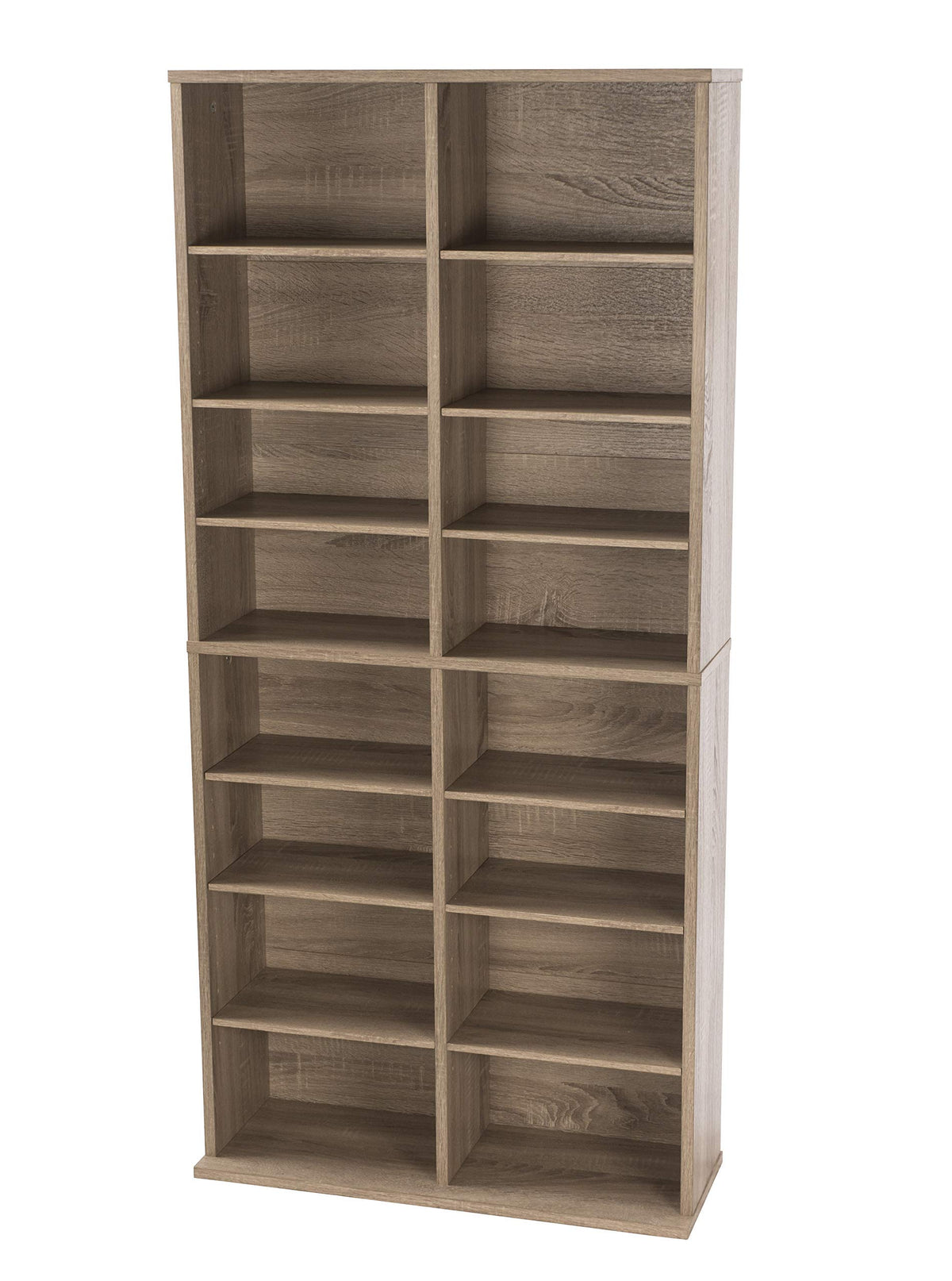 Weathered Oak Media Storage Cabinet N443100