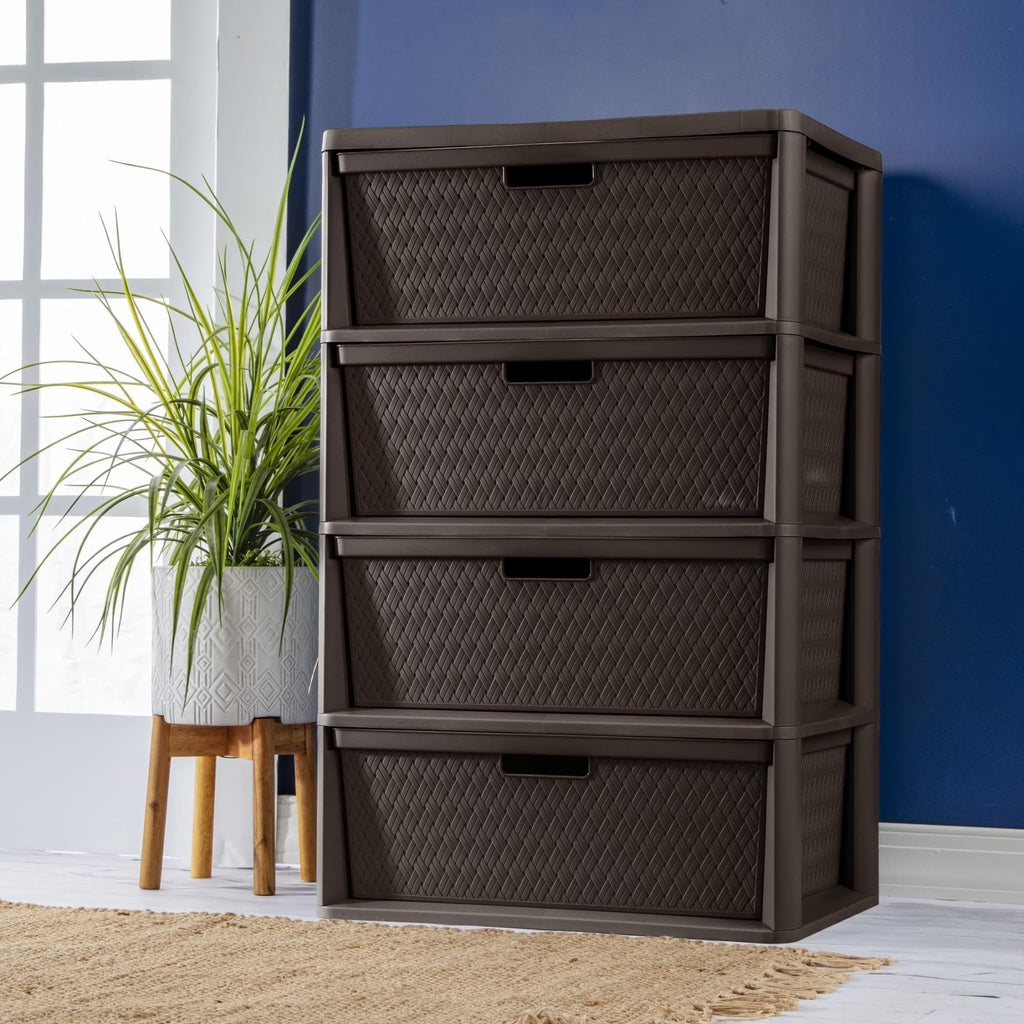 3 Drawer Storage Organizer Tower with Carry Handles K23628