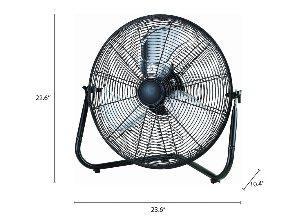 20 Inch 3 Speeds Metal Floor Fan E436692