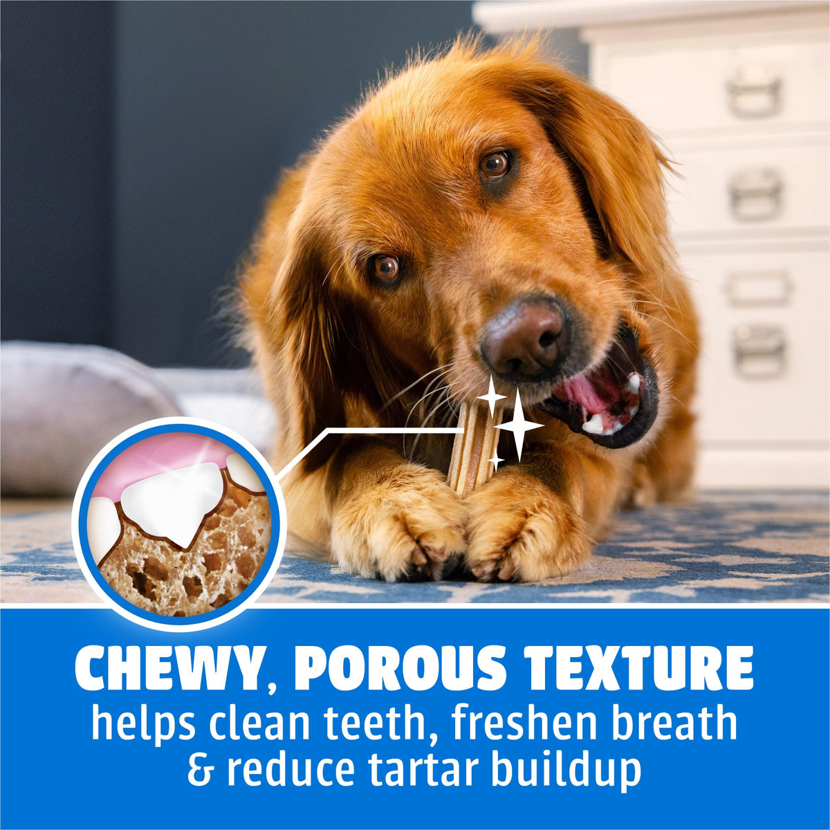 Daily Oral Care Dental Chews for Large Dogs 90 ct X40615